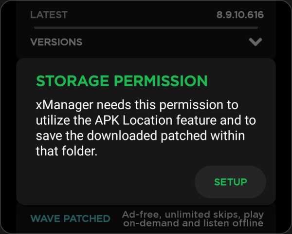 Allow Necessary Permissions